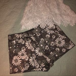 MARC JACOBS Floral High-Rise Shorts